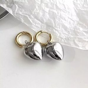 Drop Heart Earrings